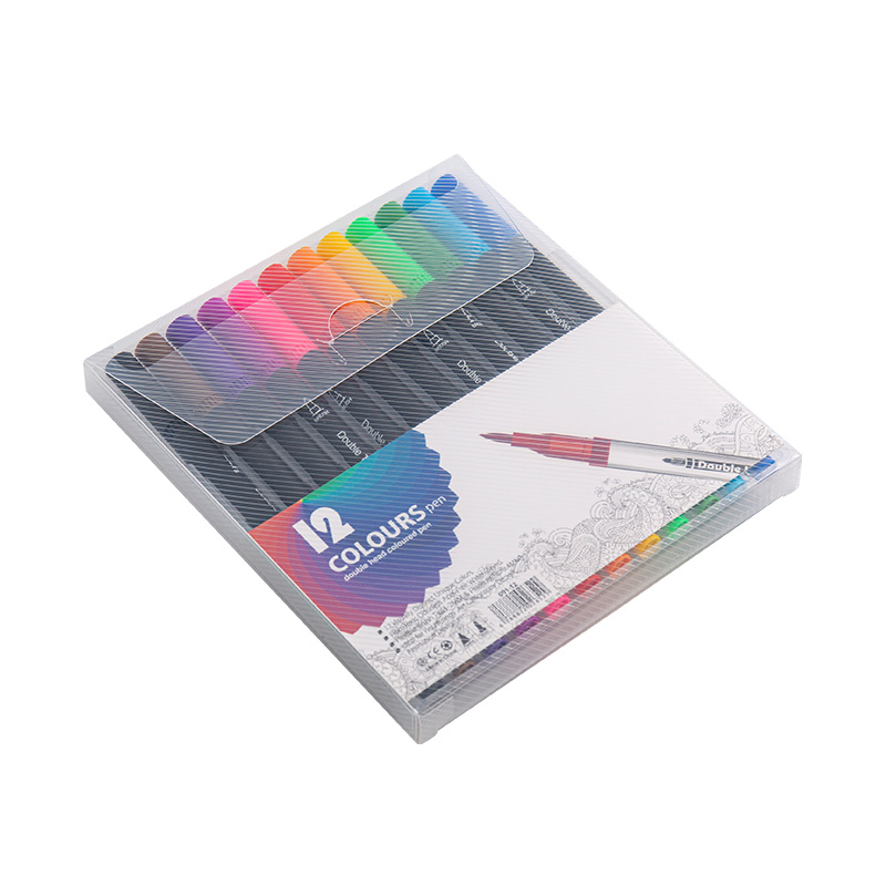 Brush and Fineliner Dual tip mark 