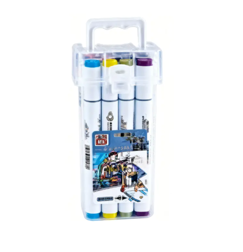 Why Double-Ending Color Pen Dry Unevenly?